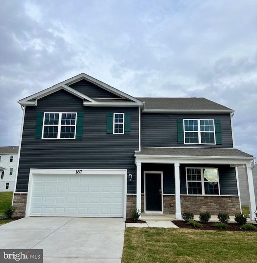 Stunning Hayden Model Home with 5 Bedrooms, 3 Full Baths, Loft, and Much More!
Welcome to your dream home! The Hayden model offers the perfect blend of spacious living and modern design, making it an ideal choice for families and those seeking versatile living spaces.  This home boasts five generously sized bedrooms, providing ample space for your family or guests.  With three full bathrooms, mornings and evenings become stress-free affairs. The loft area is a versatile space that can be transformed into a playroom for kids, a cozy study nook, or a relaxing retreat.  The open floor plan seamlessly connects the kitchen, family room, and living spaces, making it perfect for hosting gatherings and entertaining. The kitchen features a spacious island with stunning granite countertops, adding both functionality and style to your culinary experience.  Offering convenience and accessibility, this home includes a first-level bedroom, catering to various lifestyle needs. Need a dedicated workspace? This home has an extra room that's perfect for an office or study.  Say goodbye to clutter with ample storage space throughout the home. The stone foundation adds to the home's curb appeal, making a lasting impression. The generously sized garage with an opener offers space for your vehicles and additional storage. Closing Cost Assistance Available with DHI Mortgage !