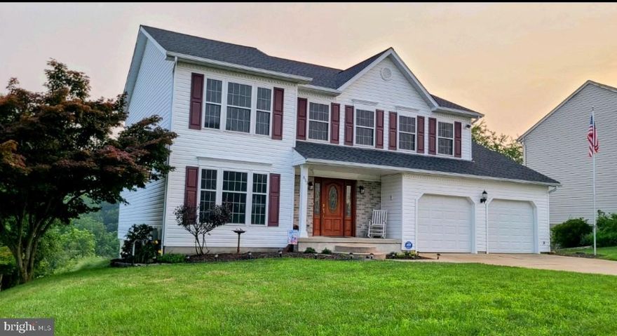 Looking to live in the sought-after neighborhood of Forest Lakes. Make your appointment today!!! Home offers 4 bedrooms, 3 and ½ baths, with new carpet and fresh paint throughout! Basement fully equipped with full kitchen rough-in (including gas stove connection), the lower floor could be purposed as in-law suite! Storage what about it, this house has not one but two attics, in addition to the approx. 400 sq ft unfinished space in the basement (perfect work area). The two-car garage has also been equipped with a generator hook up, (second attic located above garage). Love nature, this house backs up to Bear Creek and a beautiful view from the deck, almost the full-length of the house! New windows 2020 and new roof in 2023! Motivated seller!