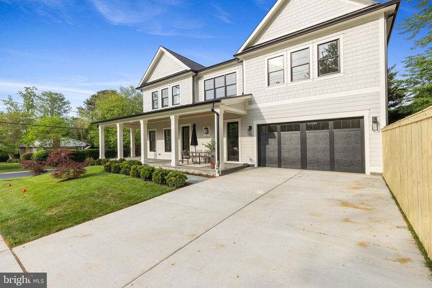 Exquisite New Construction in Prime Bethesda Location

Welcome to 6210 Landon Lane, a beautifully crafted brand-new home by ERB Properties LLC, offering over 5,200 square feet of refined living space on a professionally landscaped 0.18-acre lot. Situated in one of Bethesda’s most desirable neighborhoods, this residence blends timeless architecture with modern luxury, delivering six spacious bedrooms, five full bathrooms, and one half bathroom.

From the moment you arrive, the home’s impressive curb appeal draws you in with its deep front porch, cedar-lined ceiling, and striking black front door framed by expansive windows. Inside, natural light pours through oversized windows and high ceilings, accentuating the warm, wide-plank wood floors and detailed millwork throughout. The entry opens to both a formal dining room and an inviting sitting room or home office, thoughtfully designed for entertaining or quiet moments alike.

The heart of the home is the chef’s kitchen, outfitted with custom cabinetry, top-tier appliances, and an oversized center island ideal for gatherings. Just beyond, the expansive living room features a stylish fireplace and two doors leading to the outdoor space, perfect for seamless indoor-outdoor living.

The primary suite is a true retreat, offering a spa-inspired ensuite bath and a generous walk-in closet. Each of the additional bedrooms is well-appointed, with ample closet space and designer finishes. The home also includes a large lower level with flexible living space for recreation, guests, or a home gym.

Located just minutes from downtown Bethesda, this property provides easy access to top-rated Montgomery County schools—including the coveted Walt Whitman High School—as well as convenient commuting routes into Washington, D.C. With luxury, comfort, and convenience thoughtfully integrated into every detail, 6210 Landon Lane is an exceptional offering in the heart of Bethesda.