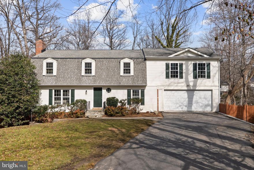 Don’t miss this beautifully updated Dutch Colonial, perfectly positioned on a large, level lot at the end of a quiet cul-de-sac in the highly sought-after Burning Tree Manor community. This expansive residence offers 7 bedrooms, 3.5 baths, a two-car garage, and a fully finished walk-out lower level opening to a private  backyard.  The main level features an open, light-filled layout with hardwood floors throughout, a gracious living room, formal dining room, updated chef’s kitchen, powder room, and mudroom with direct access to the garage. The kitchen is appointed with rich wood cabinetry, granite countertops, stainless steel appliances, and a generous center island ideal for everyday living and entertaining. Enjoy cozy evenings by the wood-burning fireplace or step out to the private deck overlooking the expansive backyard. Upstairs, the primary suite serves as a true retreat with new hardwood floors, a walk-in closet with custom built-ins, a spacious office with French doors and closet,  and a spa-inspired bath with double vanities, soaking tub, and separate shower. Five additional bedrooms with newly refinished hardwood floors and a renovated full bath complete the upper level.
The walk-out lower level offers exceptional versatility, featuring a large recreation room, full bath, legal bedroom, office/den, and an oversized laundry room with brand new luxury vinyl plank flooring and abundant storage. New carpet throughout. Multiple rooms provide direct access to the private backyard. The layout of this home offers the perfect setting for multi-generational living or a live-in situation. 
The expansive, private yard offers endless potential for outdoor living, entertaining, or future expansion.
Ideally located with convenient access to the Beltway, Potomac Village, downtown Bethesda, parks, and top-rated public and private schools. Served by the Seven Locks/Cabin John/Churchill High School cluster.
A rare opportunity to own a spacious home on one of Burning Tree Manor’s most desirable lots.