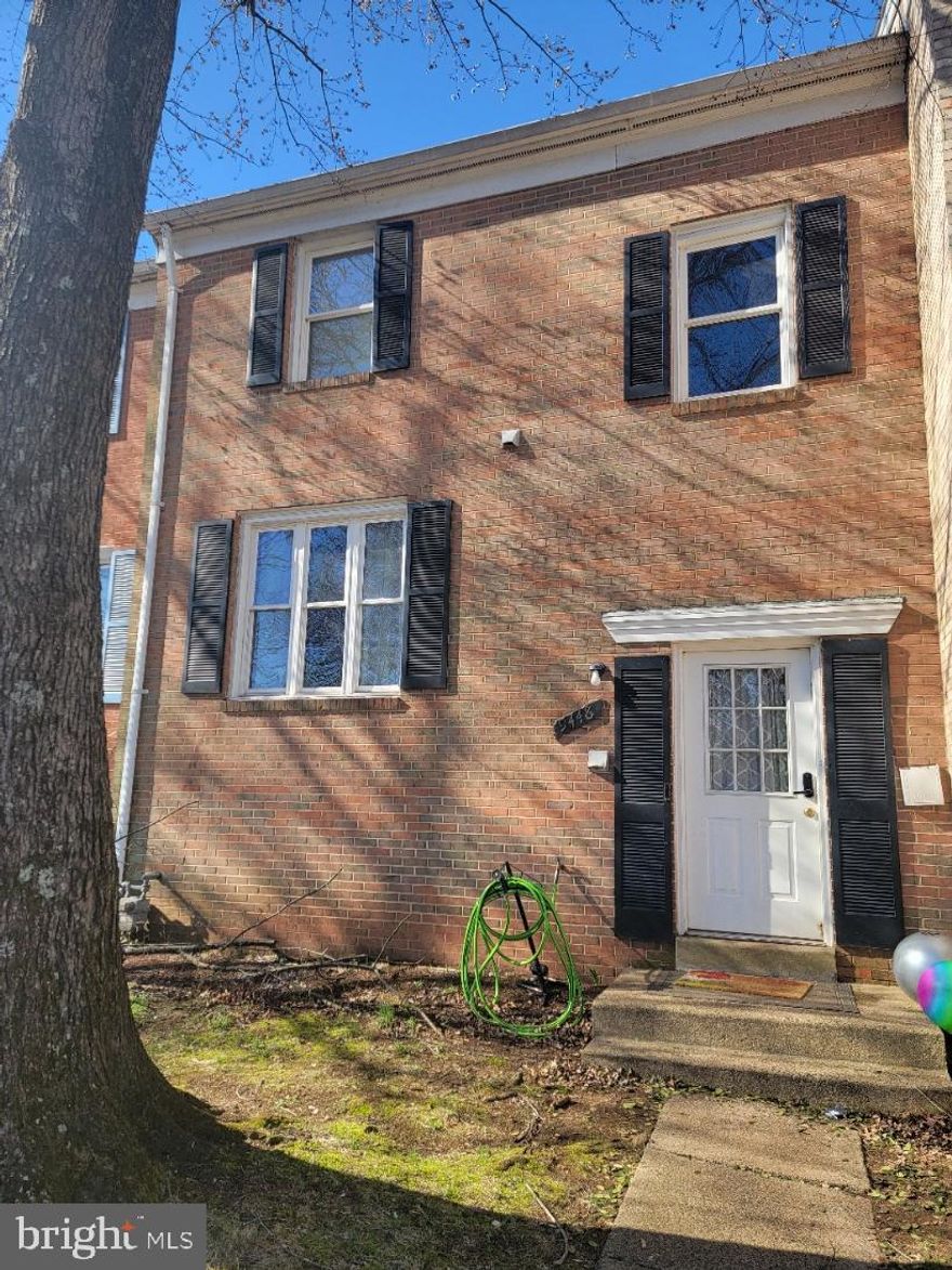 Prime location! Brick front, 3-level townhouse ready for your vision.
Imagine living just steps away from a waterpark! This fixer-upper is located in quiet neighborhood, right next to SplashDown waterpark. This 3br, 2.5 baths townhouse offers an incredible opportunity to build sweat equity and to buy into Sudley Square at a competitive price. It includes 2 assigned parking spaces and low HOA fees. While it needs TLC and is sold strictly "as-is", this property is a blank slate awaiting your creative flair. Perfect for the first-time home buyer with a 203K loan, or for the savvy investor with a vision.  Also for sale is 9432 Abingdon Ct., plan to see both.

Strictly sold as is at that price. Please use the contingencies/clauses addendum, select Clause 2B.