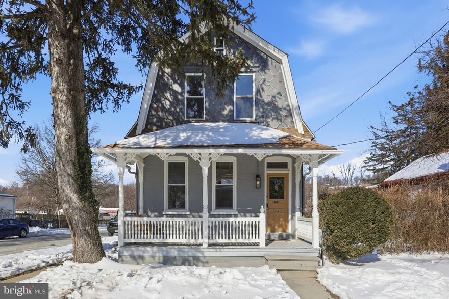 Welcome home to this beautifully renovated 1920s Dutch Colonial in the heart of Columbia Borough, where timeless character meets modern comfort. Thoughtfully updated from top to bottom, this home features fresh neutral paint, refinished hardwood floors, and a bright, fully updated kitchen with brand-new stainless steel appliances—perfect for both everyday living and entertaining.

Major improvements offer peace of mind, including a new roof (2024), a 2022 energy-efficient boiler, and a newer hot water heater. The renovated bathroom is a standout, featuring a stylish tiled walk-in shower that blends function with spa-like appeal.

Upstairs, you’ll find three generously sized bedrooms, each filled with natural light. The walk-up attic provides exciting potential to expand—ideal for a home office, studio, or additional living space.

Situated on a corner lot, the property also includes a large shed with electric, offering endless possibilities as a workshop, hobby space, or extra storage.

This is a move-in-ready home with classic charm, modern updates, and room to grow—an exceptional opportunity in one of Columbia’s established neighborhoods.