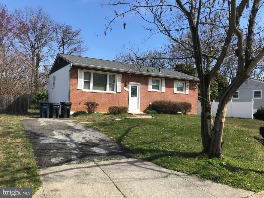 THIS PROPERTY IS UNDER CONTRACT.  Thank you so much for your interest however, NO MORE SHOWINGS! THIS PROPERTY IS UNDER CONTRACT, NO MORE SHOWINGS!  Lovely and Charming All-Brick Raised Rambler with 3 bedrooms and 2 full bathrooms.   NO HOA!!!  Hard Wood main floor which was  well kept and  several recent updates including granite countertops and cabinetry in the kitchen.   The finished basement does feature: rear access, a full bathroom and new carpeting in the family room.  New Roof and Hot Water Heater.  Sits on quarter acre, fenced backyard with double layer deck.   Down on a quiet street with easy access to Rt. 210 and minutes to the Capital Beltway. Great Home Priced To Sell!   Being  SOLD Strictly "AS-IS"!!!