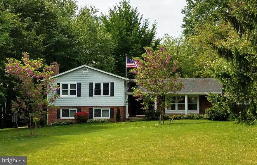 Lovingly maintained 5 bed 3 bath Split Level home in beautiful Sykesville.   Recent updates including new kitchen floor, freshly refinished wood floors throughout home and 2 remodeled bathrooms. Over 1 acre lot that offers RV and truck parking pad, 19 x 30 pole barn and fenced backyard with a spacious patio, complete with a fire pit.  Conveniently located to major commuter routes ,  desirable school districts and Howard/Carroll amenities, yet situated in a peaceful country setting.