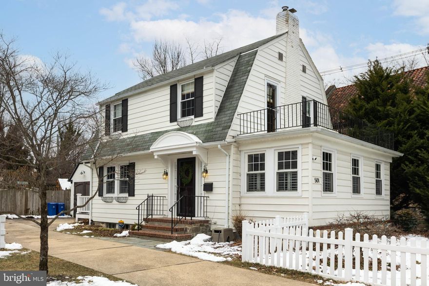 Welcome to 501 Stoneleigh Rd, a charming gem nestled in one of Baltimore's most sought-after neighborhoods! This beautifully maintained home blends timeless character with modern upgrades, offering the perfect balance of comfort and style.  Step inside to discover a spacious, sunlit living room with gleaming hardwood floors featuring original decorative inlay, a cozy gas-burning fireplace, and elegant built-ins that exude warmth and sophistication. The updated kitchen open’s to the dining area and is a chef's dream with sleek manufactured stone countertops, stainless steel appliances, a tile backsplash, and plenty of cabinet space to inspire your culinary adventures. The dining room allows for a large table and is a versatile bonus space making hosting gatherings or working from home a breeze.  Upstairs, you'll find three bedrooms, each with its own unique charm and original wood floors, as well as a tastefully updated bathroom with a double vanity sink and a jetted tub shower. The primary bedroom is your private retreat, offering a peaceful escape after a long day. The lower level adds even more flexibility with a finished area perfect for a playroom, home gym, or media center.  Outside, the enclosed yard offers plenty of opportunities to garden and relax.  The deck and patio accessed off the kitchen is perfect for summer barbecues or serene morning coffees. The Stoneleigh community is renowned for its tree-lined streets, welcoming neighbors, and proximity to top-rated schools, shops, and dining options. Don't miss the chance to make 501 Stoneleigh Rd your next home! Schedule your showing today!