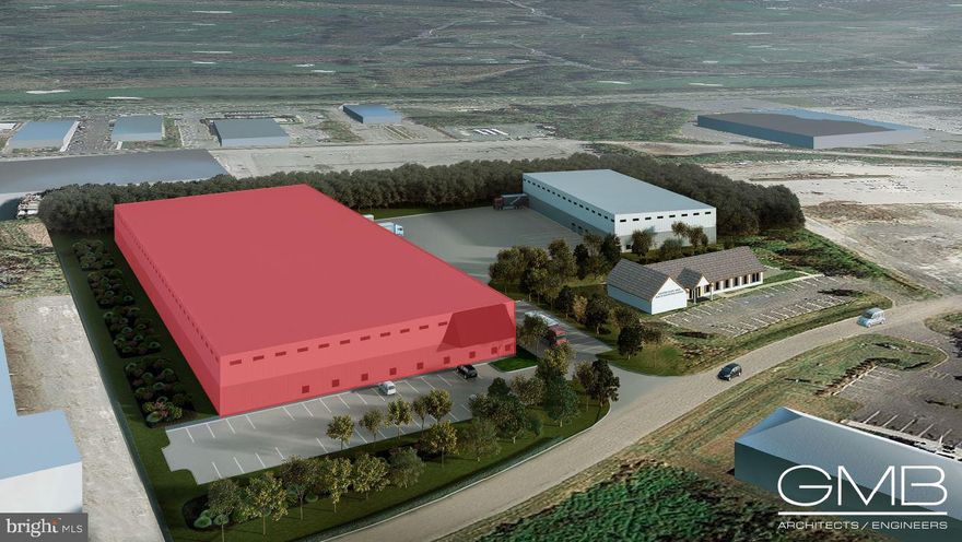 +/- 90,000 SF of industrial / warehouse space actively under construction on Chesapeake Drive in Cambridge, Maryland. The project is comprised of two buildings: 70,000 SF (available for sale/lease) and 20,000 SF (under contract / available for lease). Both buildings are located within the Cambridge Industrial Park and are subject to various tax incentives and credits. Flexible build-to-suit options available with delivery by June 2022. With 27+ feet of clear span, utilities with ample strength (water, gas, 3-phase electric), convenient proximity to Route 50, and secure parking and outdoor storage, this property presents great opportunity for industrial/warehouse users! Listed for lease starting at a rate of $7 PSF/Yr and for sale at $100/PSF.