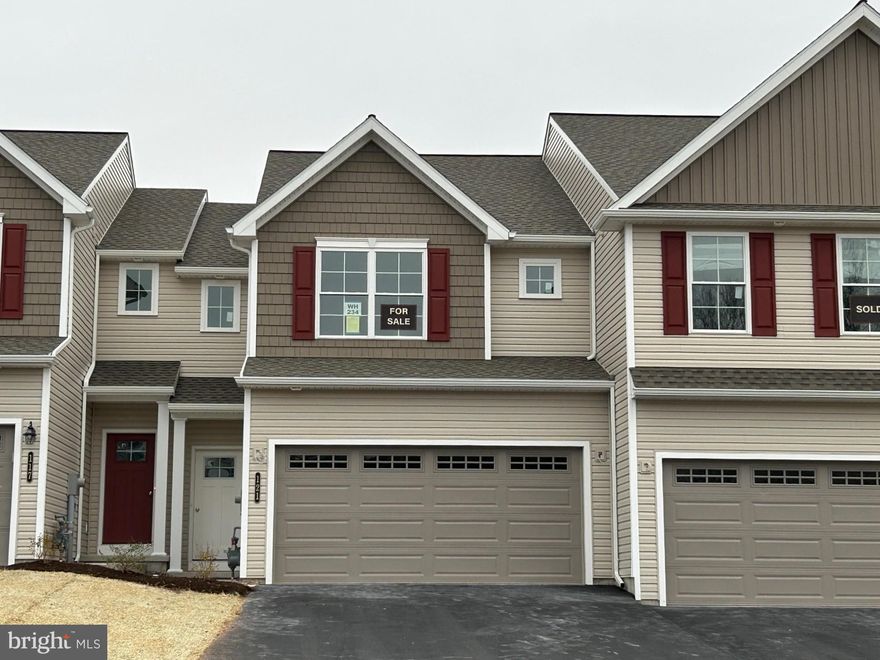 UNDER CONSTRUCTION. This Bluebird model is a 3 BD, 2.5 BA, center unit townhome. You'll soon discover the value of the many included features that are packed into this home. The open first floor plan will make entertaining family and friends a pleasure. Nine foot first floor walls make this home feel even more spacious. You will love all the storage available in the walk-in pantry. Check out the size of these bedrooms! The owner's suite is sure to please with large spaces and lots of natural light. Bedrooms 2 and 3 have their own full bath. The laundry room is just steps from all bedrooms and bathrooms. This home also boasts a full, unfinished, lower level, 10x12 patio and a 2 car garage. Interior selections may still be available.
-This is new construction and has not yet been assessed so all taxes are estimated.
-Interior photos are from a similar home.