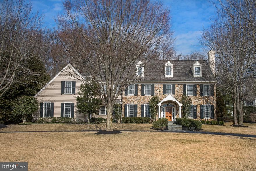 Welcome to the stunning former Model Home in the prestigious community of Brooke Farm.  Built by B.J. Drueding, this 5 Bedroom, 5.2 Bath home exudes grace and charm from the moment you enter the grand front-to-rear Reception Hall, offering spaces for formal entertaining and comfortable family living. All rooms are generously sized and enhanced with beautiful millwork. There is a gas fireplace in the handsome Library, Living Room and Family Room. The light-filled Kitchen flows beautifully to a stunning Breakfast Room and Family Room. Upstairs you'll find a sumptuous Master Suite with an elegant marble Master Bath and 2 Walk-in Closets. There are 4 additional Bedrooms and 3 Bathrooms.  The Lower Level offers abundant space for family fun, a second office and another full bathroom.  This elegant home is located in top-ranked Radnor School District, close to the charming village of Wayne offering lovely shops, restaurants, and access to the R-5 train with quick access to Center City, and is convenient to major highways and Philadelphia International Airport.    Please note this home is also known as 101 Overlook Lane.  It is in Public Records as 120 Brooke Farm Road.