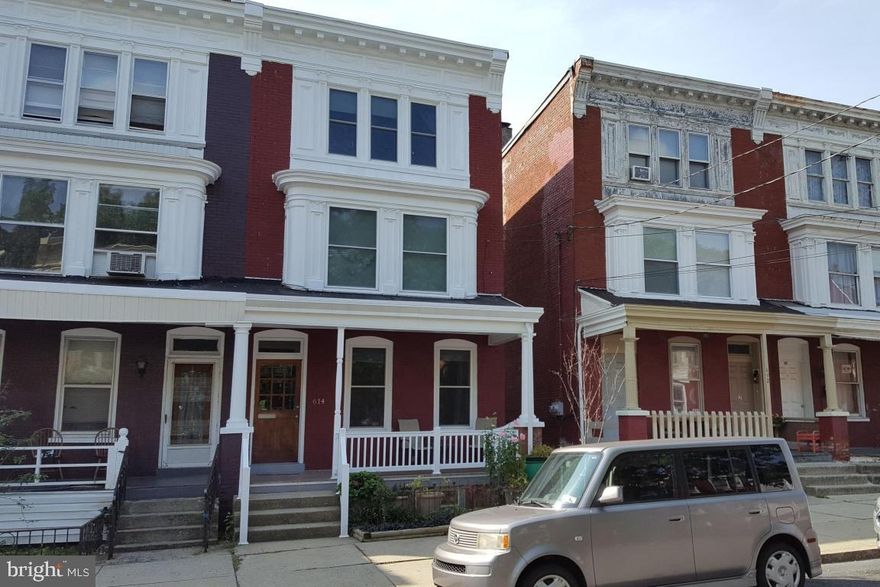 Beautiful Colonial, 5 Bedrooms new kitchen with breakfast area, 2 full baths, all new windows.  Finished lower level family room with ceramic tile floor, fenced yard, new rubber roof 7/20/2017,  rain barrel convey.  Bookshelves in 3rd floor bedroom are reserved.