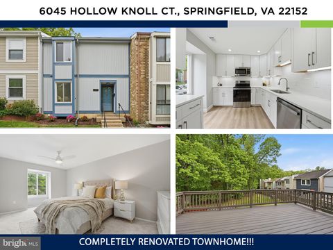 Photo of 6045 Hollow Knoll Court, SPRINGFIELD, VA 22152 (MLS # VAFX2307152)