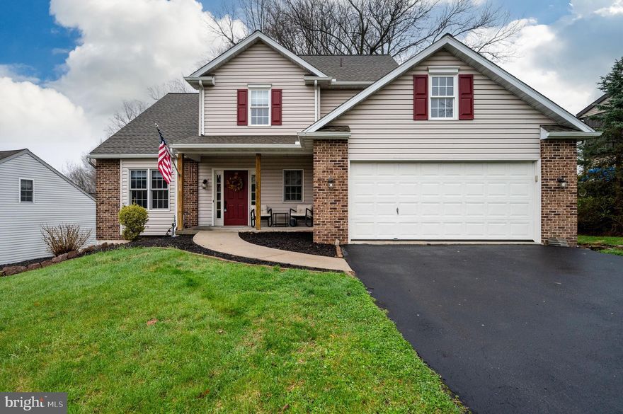 Welcome to 201 Slichter Drive in the desirable Northridge community, located within the Governor Mifflin School District! This beautifully maintained home offers a fantastic layout and has been lovingly cared for.

The main level features a formal living room and dining room, perfect for entertaining, along with a spacious kitchen offering abundant cabinet space and all appliances included. The eat-in kitchen area flows seamlessly into a bright and inviting family room with a gas fireplace and plenty of natural light, overlooking a newer Trex deck and a partially wooded backyard—ideal for relaxing or hosting guests.

Upstairs, you’ll find four generously sized bedrooms, a convenient second-floor laundry area, and a full hallway bathroom. The primary suite offers a peaceful retreat with a recently remodeled bathroom.

Additional features include an unfinished basement providing great storage or future finishing potential, gas heat, central air, and a recently replaced roof for added peace of mind.

Don’t miss your opportunity to own this move-in ready home in a sought-after neighborhood, schedule your showing today!