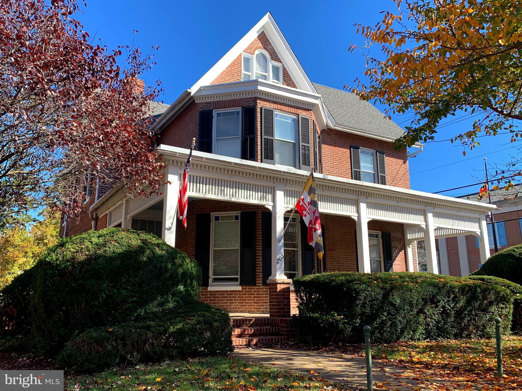 Truly extraordinary!! Very seldom does the opportunity to own a home on one of or if not the most sought after locations in the town of Westminster! Classic brick colonial offering over 4000 square feet of living space above grade. Chocked full of craftsmanship and quality materials throughout makes this home a true example of what dreams are made of! Featuring six bedrooms, three full baths, one full bath on each level. Main level features a gorgeous updated eat in kitchen with granite countertops, large island, custom maple cabinetry, stainless appliances. The main level offers a bedroom currently being used as an office and is freshly painted throughout this level. Gorgeous windows with stain glass borders, hardwood floors and a center load staircase going to the second level that is simply breathtaking! Second level has three spacious bedrooms, a large laundry room , even a walkout onto a second floor balcony. Third level offers a full bath, two large bedrooms, sitting room or play room whatever fits your needs. Basement has over 1500 square feet of space for your hobbies, storage, shop etc. Fenced rear yard includes a two-car rear load detached garage. Conveniently located, less than five minutes by car to all major shopping restaurants, schools and hospital. Within walking distance to Main street in downtown Westminster, featuring festivals, parades, restaurants, boutique shops and so much more. One block from the City playground that offers pickleball, tennis, basketball and lots of fun. This gorgeous property has been enjoyed and lovingly cared for and maintained by the current owners for thirty plus years. This is one home you don't want to miss! Professional interior photos and more details coming soon.