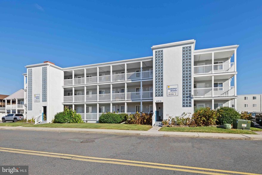 Beautifully maintained Ocean City condo offering a spacious, open layout with two large bedrooms and plenty of natural light. The kitchen features brand new stainless steel appliances and a modern design perfect for entertaining. Conveniently located near Ocean City’s top attractions, this condo is just minutes from the beach, boardwalk, and Jolly Roger Amusement Park. The community offers a resort-style feel with a refreshing pool, BBQ area, and open space for gatherings. The private, newly renovated balcony provides the ideal spot to relax and enjoy the coastal atmosphere of this charming beach retreat. Perfect as a second home or investment property, this turnkey condo is ready to generate income immediately. All exterior and decking upgrades have been paid in full, offering a low-maintenance opportunity in one of Ocean City’s most desirable locations.