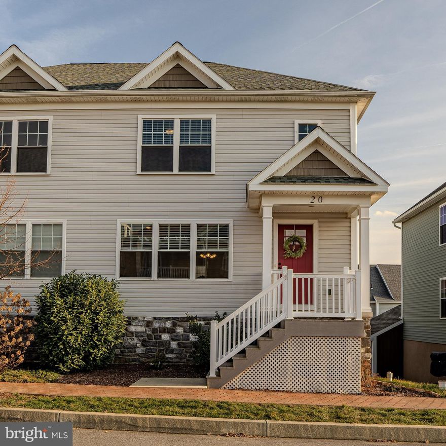 Welcome to this charming home in the desirable Wabash Landing community! As you step through the front door, you'll be greeted by an abundance of natural light streaming in through the numerous windows, creating a warm and inviting atmosphere.

The main floor boasts an open floor plan, ideal for entertaining family and friends. The spacious living area seamlessly flows into the kitchen and dining space, creating a perfect setting for gatherings. The kitchen is well-appointed with modern appliances and ample counter space with island, making it a chef's delight.

One of the highlights of this home is the covered patio, providing a lovely space for outdoor relaxation and enjoyment. Additionally, a covered deck offers an ideal spot for al fresco dining.

Venture downstairs to the finished lower level, where you'll find a comfortable family room complete with built-in shelving, cabinetry for added convenience. This space is perfect for cozy movie nights or as a recreational area. The family room also features a convenient sink and mini refrigerator, adding a touch of luxury to your entertainment space. A half bath on this level ensures convenience for both residents and guests.

The lower level is a daylight basement with a walkout, providing easy access to the outdoor spaces. This feature enhances the overall functionality of the home, seamlessly connecting indoor and outdoor living spaces.

With its thoughtful design, modern amenities, and prime location in Wabash Landing, this home is a fantastic opportunity for those seeking comfort, style, and a welcoming community ambiance. Don't miss the chance to make this residence your own and enjoy the best of both indoor and outdoor living!