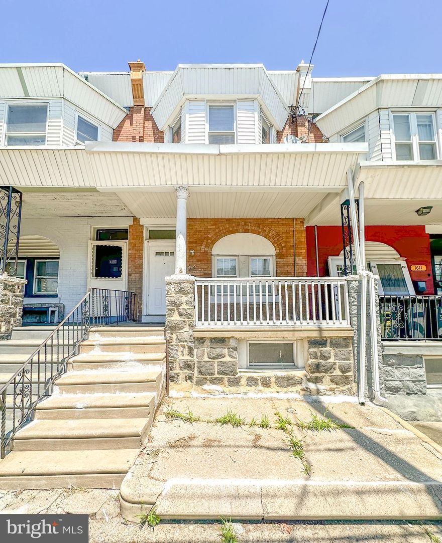 Welcome to 1609 S 54th St, Philadelphia, PA 19143 – A Spacious, recently renovated Home in Southwest Philadelphia.

This recently updated 4-bedroom, 1.5-bath home offers a generous 1,622 square feet of living space, featuring high ceilings and a layout that feels bright, open, and airy. Both floors were recently updated, including a brand-new kitchen with all new appliances, updated electrical and plumbing systems, a fully remodeled upstairs bathroom, new flooring, fresh paint throughout, and a full basement with room for storage, laundry, or future customization.

Enjoy outdoor living with a covered front porch and a private backyard, perfect for relaxing and entertainment. This is a well-maintained property in a very good condition—clean, updated, and truly move-in ready. Whether you're searching for your next home or a solid investment, this home offers exceptional space, value, and long-term potential.

Set on a well-maintained block where homes have recently sold for over $250,000, this home is positioned in one of Southwest Philadelphia’s most promising locations. You'll benefit from easy access to SEPTA public transportation, Roosevelt Boulevard, I-95, and a wide range of local amenities. Cobbs Creek Park, schools like Comegys Elementary and Bartram High, and the shopping and dining corridors of Chester Avenue and 54th Street are all just minutes away.

Come see what makes this house feel like home—book your showing today!