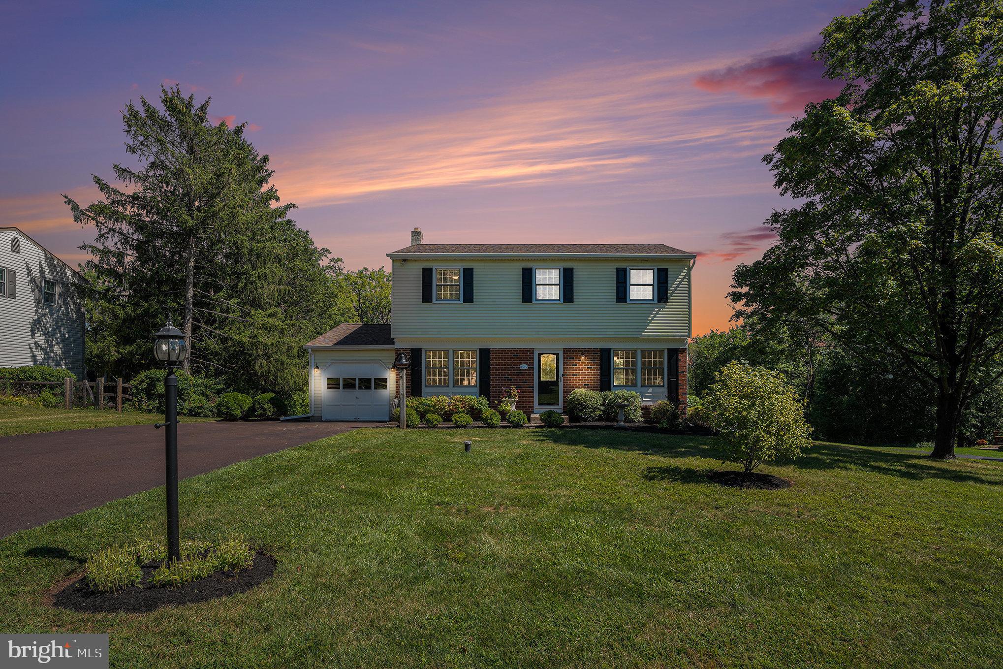 We are in receipt of an offer and the seller has asked for BEST & FINAL Offers by Sunday Aug 31st at 5PM. Welcome to 1510 Saint Andrews Way, a 4 Bedroom Colonial situated on a quiet cul-de-sac in a wonderful residential neighborhood in the North Penn School District. This property is in great condition with many new features including a brand new roof, new carpeting, new ceiling fans in all 4 bedrooms and family room. Additional upgrades includes new lighting and fresh paint throughout. As you enter the front door you will notice the gorgeous hardwood floors (matching kitchen & breakfast area). To the right is a formal newly carpeted dining room with beautiful woodwork and wainscoting. Continue toward the updated kitchen with center island and breakfast area with hardwood floors and great natural light. The large living/family room features a warm gas fireplace, newly carpeted floor, and a new ceiling fan. The laundry room and half bath complete the first floor. The second floor features four nice sized bedrooms plus a full hall bath. The entire second floor has new wall to wall carpeting and each bedroom has a new ceiling fan. The closets are spacious including each bedroom and the hall. Exiting the house through the laundry room you arrive on the large deck with fresh stain and new railings. An attached one car garage can be used for parking a car and storing bikes etc... A pull down staircase gives you access for additional storage above the garage. And if that's not enough storage, a tool shed for mowers, garden rakes, shovels sits on the rear edge of this almost half acre wonderfully landscaped property. Please make your appointment today!