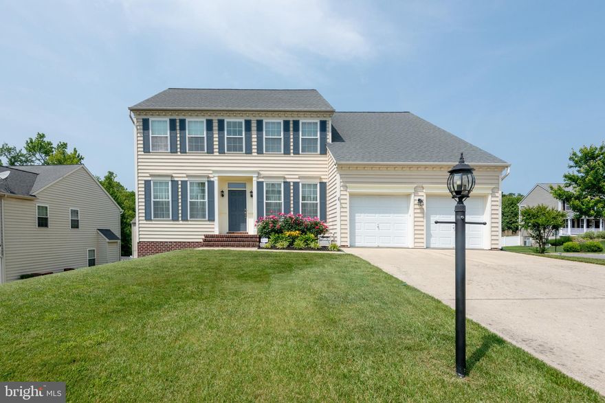 Don't miss the chance to own this incredible home located at 41898 Jenkins Court in downtown Leonardtown!  Situated in desirable Academy Hills Subdivision on a .25-acre on a flat corner lot, this 4 bedroom, 3 full bath and 1 half bath offers 2666 square feet of living space with an additional 1023 square feet of finished basement area.  This house  boasts a spacious 3689 square feet of total living space.  The close proximity of the fire hydrant helps keep home owner insurance costs low.  
This 2 story home features an attached 2 car garage and a deck, perfect for enjoying the beautiful Maryland weather.  The HVAC  was recently replaced in 2/2023, ensuring optimal comfort for the years to come.  The roof was replaced in 2005, providing peace of mind and added value.  The dishwasher was upgraded in 2019, providing modern convenience throughout the home.  
Inside you will find 9 foot ceilings of the first floor, a nice kitchen with double ovens and a large pantry,  a dining room, office and spacious living room  with a bump out and floor plugs.  The hardwood floors add an element of sophistication throughout the home. The basement allows the opportunity for a  5th bedroom. Bar  with bar stools and mirror convey.
The Academy Hills subdivision offers a welcoming community and an HOA of only $200.00 per year making this an excellent choice for anyone looking for a comfortable, affordable home.  This home is located in the charming town of Leonardtown, with restaurants,  bakeries, coffee shop, ice cream parlor and the wharf area that has boat ramps and a park.  The trolley runs on the weekends and picks up at Academy Hills near the entrance and will drop you at the destination of your choice , as well as take you home after an evening of fun!
Academy Hills is within 1 mile of Medstar,  St. Mary's Hospital, making it a great location for medical professionals.  The Port of Leonardtown Winery is located within 2 miles of Academy Hills, located in the Port of Leonardtown Public park which offers Kayak rentals as well as outdoor seating and live entertainment.  Schedule a tour today and fall in love with your new home.