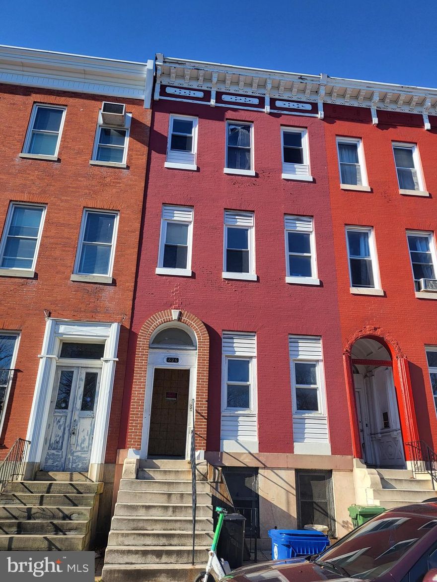 Come tour this triplex with separate utilities & mechanicals.  There are 2 one bedroom units and 1 two bedroom unit. In need of TLC. Located right across the street from Harlem Square Park, basketball court, playground, dining and public transportation.