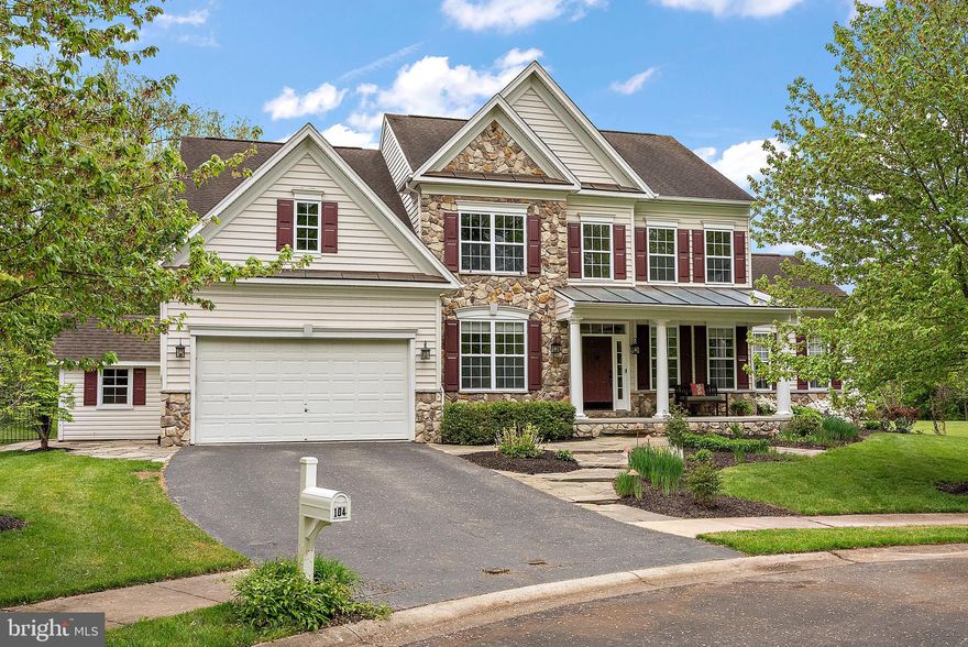 Stunning North Wilmington stone colonial with exceptional appointments ready for you to make it your new home. The appealing floorplan fulfills all the demands requested by buyers in the current market. Enter from the front porch into a dramatic 2 story foyer open to the living room and an ample sized dining room with lovely millwork. These rooms have "real" hardwood floors. Informal living can be found in the spacious family room with its gas fireplace for chilly days. The fully equipped kitchen with granite countertops, stainless appliances including a new refrigerator are all included with the star for the gourmet cook being the Viking convection oven and gas range. The kitchen opens to a breakfast nook with French doors to the spectacular back yard. A large laundry room also serves as a first-floor office although there is an additional mudroom with access into the garage. The half bath is well placed off the foyer for entertaining. The large solarium with vaulted ceiling, heated floor and Palladian window not only opens to the pool but is a retreat offering peaceful views of the open space and wooded area to the right. The property is at the end of a cul-de-sac on a professionally landscaped lot that would be difficult and costly to duplicate. Continue to the 2nd floor on your tour and view 5 bedrooms and 3 full baths. The oversized primary bedroom features a large custom walk-in closet and a separate sitting area. Its bath is exceptional with jetted tub, 2 sinks, and custom walk-in shower. The additional bedrooms all have multiple uses with one having an ensuite bath. There are sunny views from all the windows. The crown jewel may be the backyard with its designer shaped saltwater pool, extensive hardscape, 2 pergolas and a large elevated circular patio which leads back into the kitchen area making it a perfect space for outdoor dining. On the tour don't forget to view the finished walk-out basement with recreation room, pool table (included), fitness room and full spa like bath. This area houses a tankless water heater and a room for the high-end pool equipment. The large walk-out entrance to the pool area is perfect for access to the full bath after a swim and sunbathing. The basement is another whole living space offering fun to the entire family. There are many more features listed on a sheet of upgrades to take with you. Easy and elegant living is waiting for you in this well-appointed home. Don’t delay. This property is priced to sell and can be yours in a market with limited inventory!