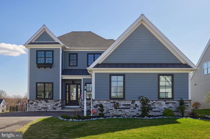 Beautiful HAYDN MANOR Community*Costello Built Stunning 5 Bedroom,4.5 Bath Two Story Overlooks 3 Acre Park and Walking Trails*First Floor Owner's Suite with Luxurious Bath and Walk in Closet*First Floor Study/Den with French Doors*10' Ceilings & Hardwood Floor throughout First Floor*Gourmet Custom Kitchen complete with SS Appliances-5 Burner Gas Cooktop/Electric Convection Self Clean Oven, Granite Countertops, Tile Backsplash, Center Island/Breakfast Bar, Walk-in Pantry*Great Room with stone fireplace (gas)*Open Floor Plan-Large Windows-Abundant Natural Light*Second Floor has 3 BR's with Walk-in Closets, 2 Full Baths and a Loft* Finished Daylight Basement Family Room, Full bath, 5th Bedroom/Office, Wet bar w/ref, Exercise Room, plus large storage area*2 Car Side Entry Garage*Covered Screened Porch & Patio Overlooks Neighborhood Park*Fenced-in Level Yard*First floor Laundry*Convenient location to Mad Chef, Son's Ice Cream, Dunkin Donuts, Elementary School, Major Highways