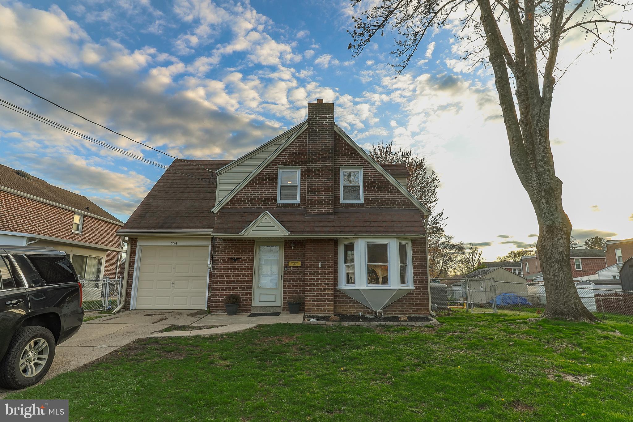 Step into comfort and style at this fully renovated 3-bedroom, 1-bath home located on a quiet block in the heart of Ridley Park. The first floor features an open and airy layout with hardwood floors, recessed lighting, and fresh neutral paint throughout. The kitchen is a standout, boasting quartz countertops, stainless steel appliances, tile backsplash, and soft-close cabinetry. Upstairs, you'll find three spacious bedrooms and a beautifully updated full bathroom with modern tilework and fixtures. Outside, enjoy a private fenced-in backyard complete with a brand new shed (with electric) — ideal for tools, bikes, or extra storage. Don't miss your chance to own this turn key home!