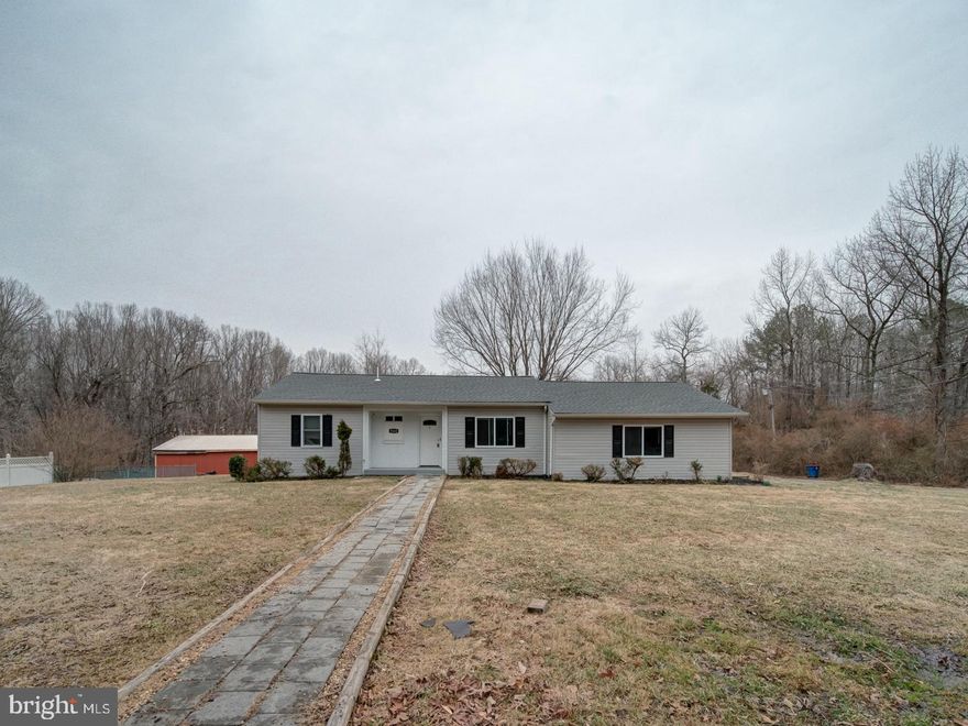 Make this 4-bedroom, 2-bathroom home your new address! Nestled on 0.68 acres, this property offers peace, serenity, and plenty of space to enjoy.
The home features a bright and spacious kitchen and dining area, perfect for entertaining family and friends. The inviting living room provides ample space to relax indoors, or step outside to unwind on the back patio and enjoy the privacy of the expansive lot.
This rambler offers both comfort and convenience, ideally located in the town of La Plata. Don’t miss this incredible opportunity to own a spacious home in La Plata, Maryland.