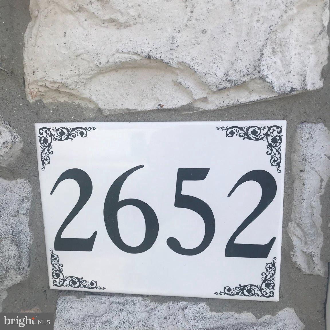 2652 FAIRWAY DRIVE 2652