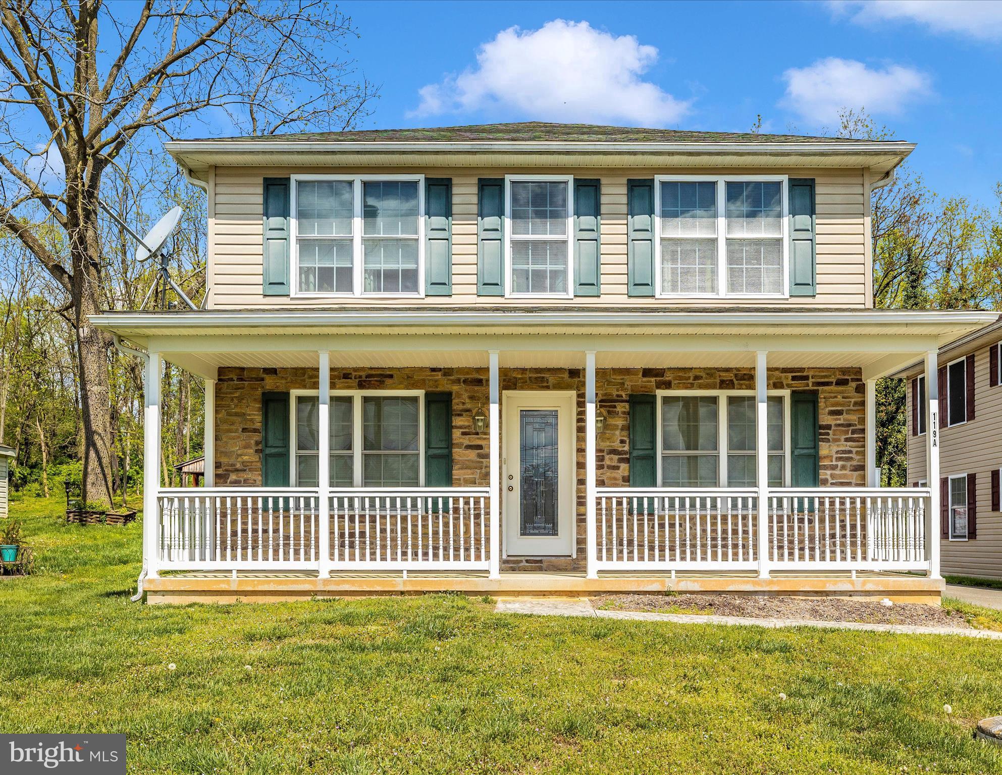 This is a large spacious well maintained multi-family colonial two unit house. Both units have three bedrooms and two full baths on each level. Each unit has an open floor plan and lots of windows allowing bright natural light. Enjoy your downtime on the large front porch or grill on the back covered deck. Parking lot has plenty of spaces for your family and guests. Separate laundry in both units with wash sink, washers and dryers convey. Large eat-in kitchen with plenty of table space. Each unit also has its own dedicated walk-in storage space. This property has low maintenance exterior with vinyl siding and stone. Units are metered separately. Each tenant pays their own water and electric. Don't miss this opportunity to own this nice investment property. Live in one unit and rent out the other or use one level for the in-laws.