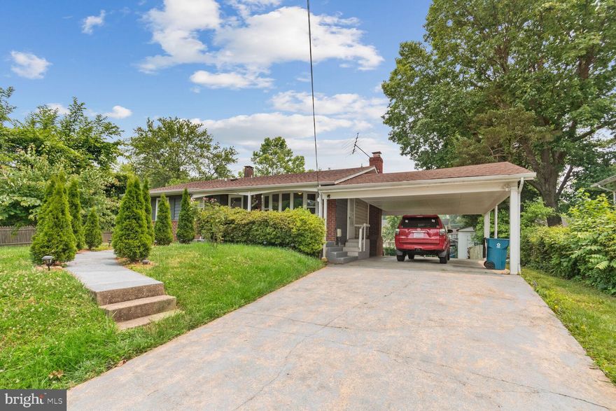 Are you looking for a spacious home in a fantastic location? Look no further than this amazing, 4 bedroom,  1 den, 3 bath rambler with basement.   This home has over 2,100 square feet of living space and a bright floor plan. The main level features 3 bedrooms and 2 full baths, while the basement has 1 additional generous-sized room, a den, and a full bathroom. and a huge, flat backyard.  The HVAC was replaced in 2020, 
the water heater in 202, and the roof in 2019.  It has a great half kitchen downstairs and an independent walkout entrance in the basement.  It's ideal if you want to rent (it has great tenants on a month-to-month contract paying $1,700 plus utilities monthly, and they would love to stay).