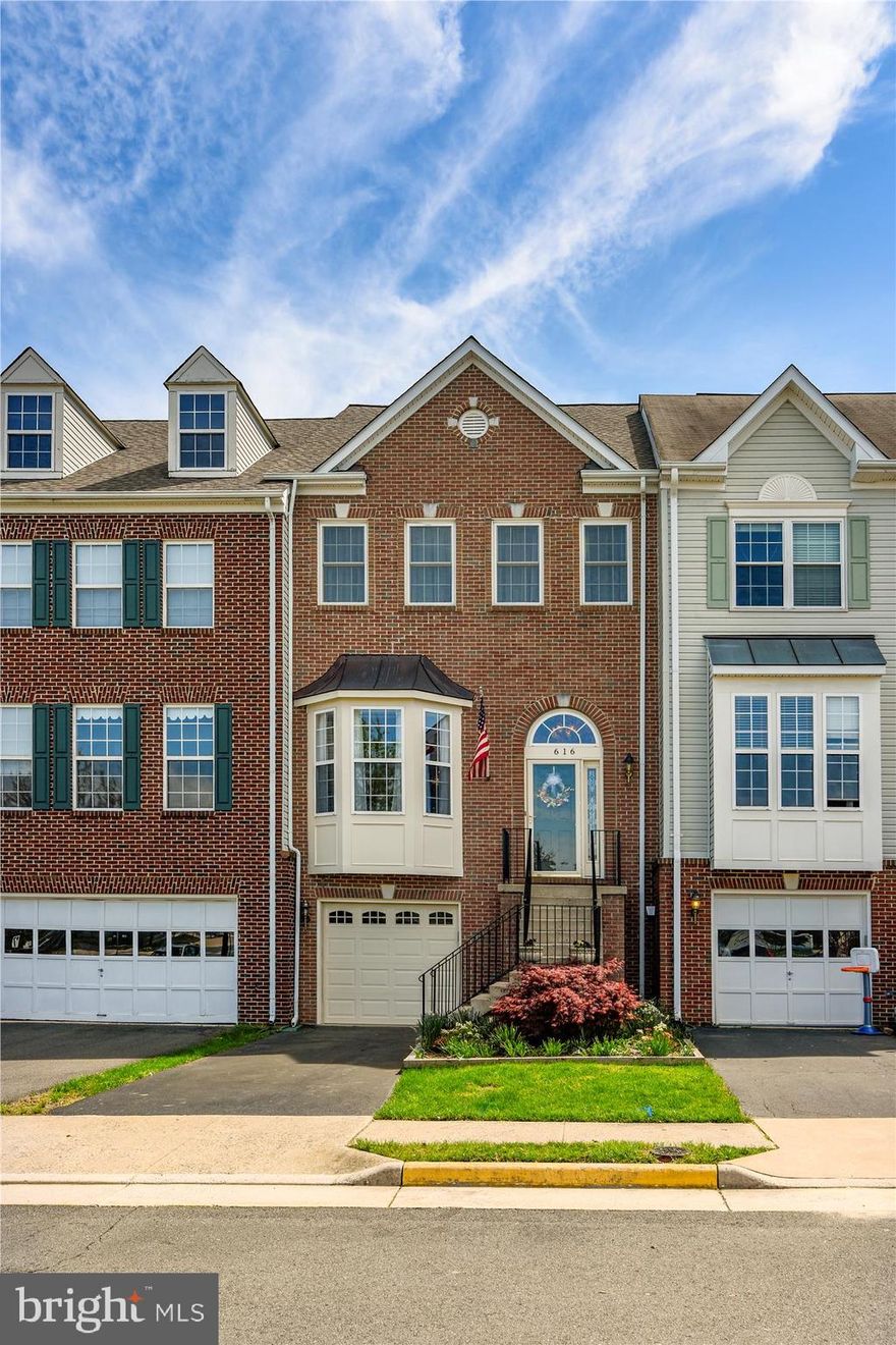 Gorgeous brick front town home in immaculate condition. In sought after Leesburg location that is convenient to historic downtown for restaurants and shopping and to the east for commuting.  3 Bedrooms 2 full and 2 half baths. 2500+ finished square feet.Fabulous huge gourmet kitchen family room combination for easy entertaining, Granite counter tops, large center island, 42 inch maple cabinets, custom back splash, eat-in area, pantry and access to the deck. Really fun rec room in the basement with gas fireplace, rustic built-in wood cabinets and shelving made to feel like a cabin in the mountains that steps out to a private cozy lower level deck and beautiful back yard. This home has been well cared for and has many updates including , new roof '15, new HVAC '16, Hot water heater '16, wood floors refinished '16, new garage door '14, new front door'16, 4 new windows '12, new carpet MBR '16. Everything in the home is in excellent condition and is move in ready!