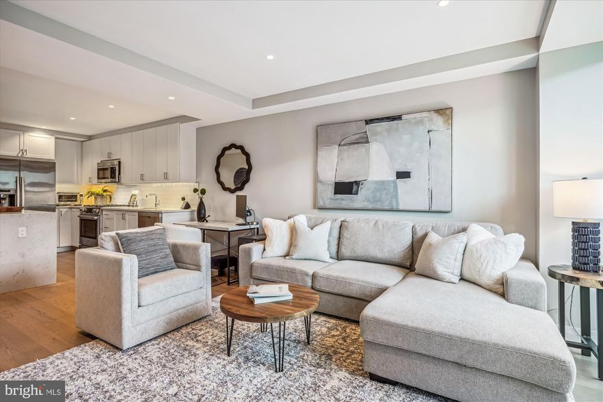 Welcome to The Residences at Venue in North Old Town, where modern luxury meets an unbeatable location! Unit #308 is a stunning 1 bed, 1 bath offering 768 square feet of beautifully designed living space. Highlights include oversized windows, balcony, elegant finishes such as quartz countertops, a spacious island, stainless steel appliances, and sleek white cabinetry. Convenience is key with in-unit laundry and a coveted assigned parking space (#1). The Venue, just four years young, provides a host of top-tier amenities including concierge service, a state-of-the-art fitness center, a dog spa, bike room, and a rooftop terrace with a clubroom that boasts breathtaking views of the Potomac River and Washington, DC! This prime location is steps away from the Mount Vernon Trail, Montgomery Park, and all the shopping, dining, and entertainment North Old Town and King Street have to offer. With easy access to DC via the GW Parkway and just an 8-minute drive to Washington National Airport, this unit truly offers the best of modern convenience and luxury. Schedule your tour today and discover the sophisticated lifestyle at The Venue!