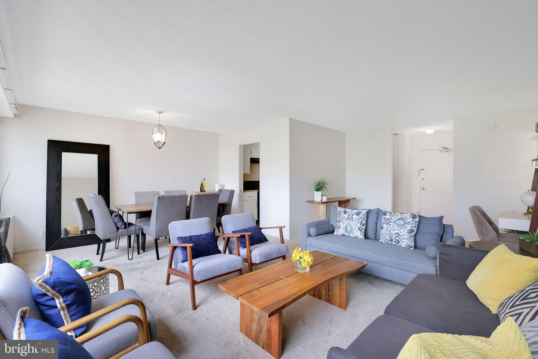 Welcome to 5500 Friendship Boulevard, Unit 1728N – A Bright and Spacious Retreat in the Heart of Friendship Heights
*Perched on the 17th floor of The Willoughby, this beautifully maintained one-bedroom, one-bath condo offers expansive cityscape views, abundant natural light, and a flexible layout ideal for comfortable living and entertaining. The open living and dining area flows seamlessly into a well-appointed kitchen, while large windows frame sweeping vistas and create a sense of space and serenity.
*The oversized bedroom easily accommodates a king-sized bed and features generous closet space. The full bathroom has been updated with clean, modern finishes. Additional highlights include gleaming hardwood floors, fresh paint, and ample storage throughout.
Located in the vibrant Friendship Heights neighborhood, The Willoughby is a full-service building offering 24/7 concierge, a rooftop deck with panoramic views, a fitness center, on-site market, library, and outdoor pool. Just steps from Metro, Whole Foods, high-end shopping, fine dining, and parks — enjoy the best of city living with the ease of suburban amenities.
Don’t miss this opportunity to own a piece of one of Chevy Chase's most desirable neighborhoods.
