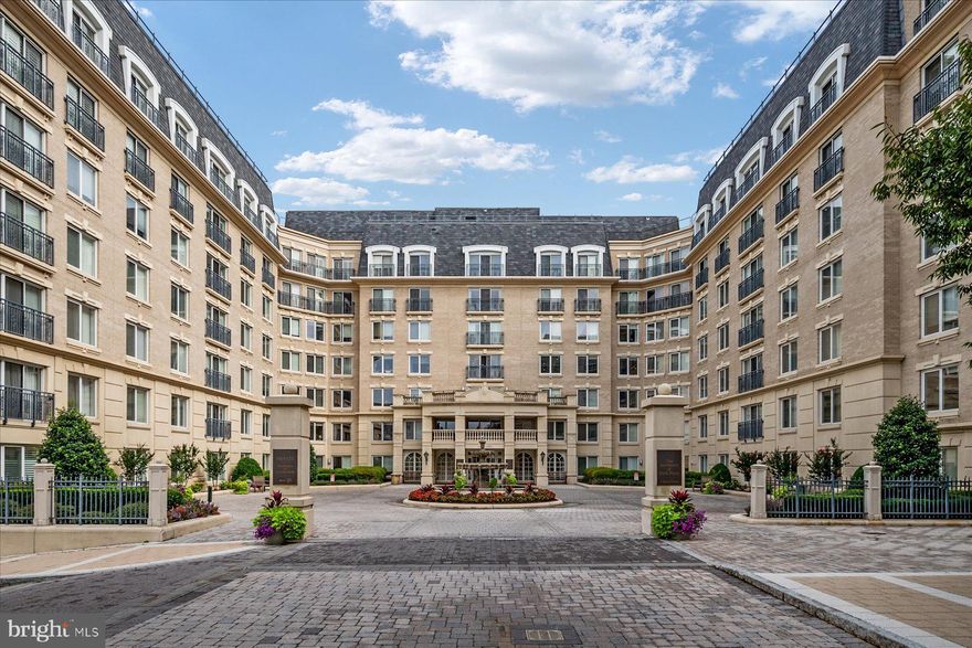 Look no further!  Completely renovated 2 BR model on 5th floor overlooking stunning Park Place fountain courtyard. INCLUDES 2 deeded parking spaces next to each other in private parking garage and LARGE storage unit. Kitchen Renovation in 2021 with custom cabinetry, brush gold fixtures, waterfall quartz countertops and quartz backsplash, Kraus multi functional sink, drawer dishwasher, French Door refrigerator & Whirlpool gas range. Upgraded recessed lighting, light oak Swedish engineered hardwood flooring throughout (bedroom floors newly installed in 2023 ), designer paint and elegant Murano clear glass chandelier. Entire unit features custom wood plantation shutters. Brand new Primary Bathroom with Kohler fixtures, custom vanity and full tile walk in shower, recessed lighted Robern medicine chests,  floor lighting and heated towel bar. Guest Bedroom has continued hardwood flooring, built in granite desk and shelving. Elegant guest bath with marble shower & flooring, new vanity and new stackable W/D. New HVAC and
Samsung Frame TV  included. 
 Park Place offers its residents 24-hour front desk staff, state of the art fitness center, swimming pool, pet park, party & club rooms (no private function fees for residents), access to urban garden, on site EV charging stations, lounging areas, grilling and entertaining terraces, access to annapolis free shuttle to go downtown and elegant common areas. Just move right in and enjoy upscale cosmopolitan living in the heart of Annapolis historic and arts districts. Close to Navy Stadium, Route 50 and 97!