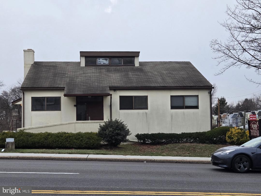 Office building first floor with open space with private office around the outside, 2 bath rooms, lower level has 7 private offices. You can fit out to your needs on both floors