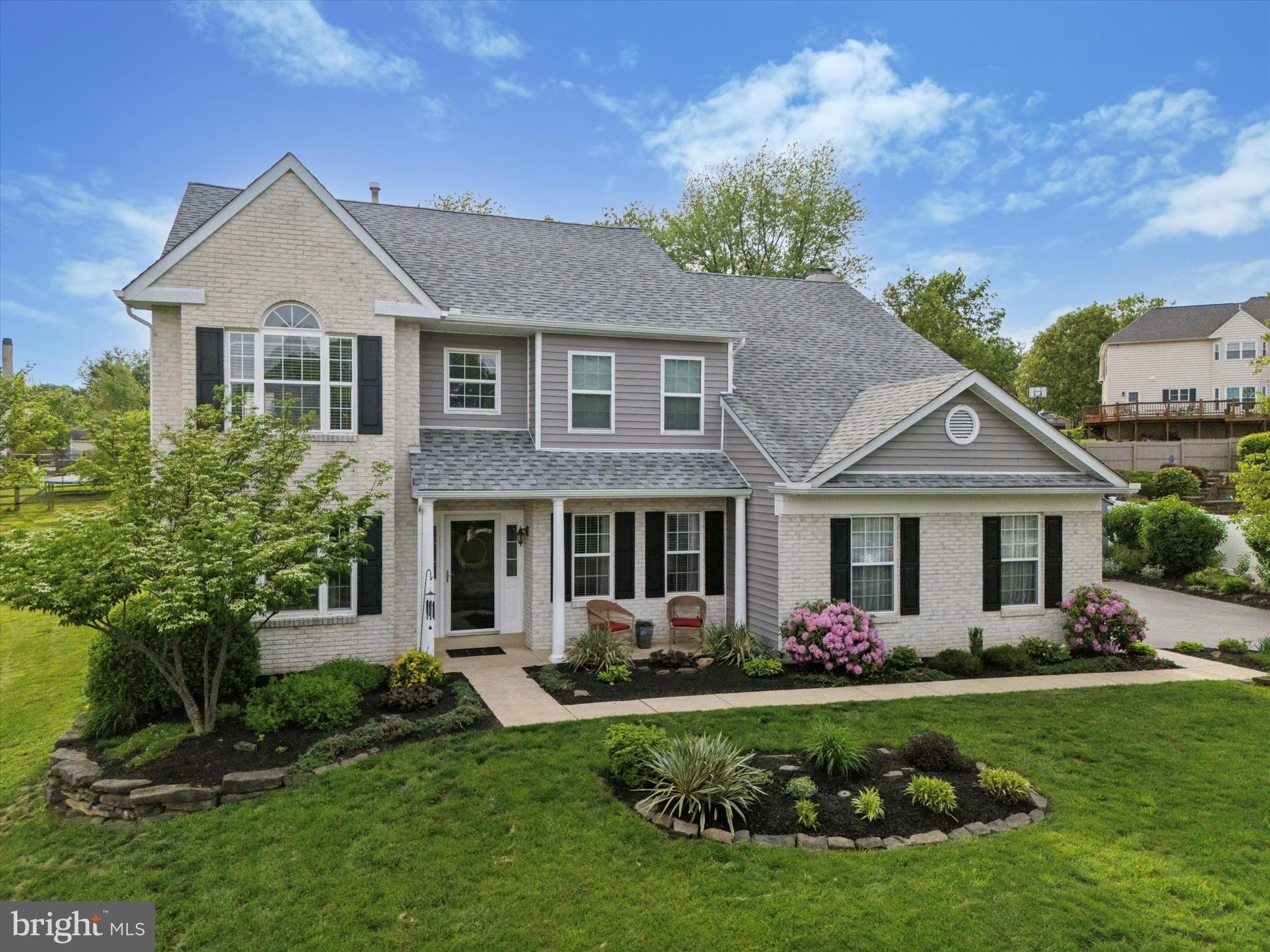 Welcome to 9008 Trolley Lane – Your Dream Home in the Heart of Lower Providence Township!
Nestled in the highly sought-after Providence Crossing community and served by the award-winning Methacton School District, this stunning 4-bedroom, 2.5-bath single-family home offers the perfect blend of space, comfort, and convenience.
Step inside to a bright and inviting foyer that leads to an elegant dining area—ideal for entertaining. The open-concept kitchen features granite countertops, a center island with seating , stainless steel appliances, food pantry and ample cabinet space, flowing seamlessly into the cozy family room with a gas fireplace featuring a wet bar area. The main floor also consists of the laundry room, half bath and access to the 2 car garage w/ additional storage space above.
Upstairs, the generously sized primary suite boasts a walk-in closet and a private en-suite bath with dual vanities, soaking tub, and separate shower. Three additional bedrooms and a full hall bath complete the second level, offering plenty of space for family or guests.
The fully finished basement offers versatile living space, including a dedicated home office area, perfect for remote work, playroom, or media room.
Enjoy outdoor living in the beautifully landscaped backyard with a covered deck space—perfect for summer barbecues and evening relaxation. The home also includes a main-level laundry room, a 2-car garage w/ additional storage space above.
Located just minutes from parks, schools, shopping & major highways (422/363) this home truly has it all.
Don’t miss your opportunity to live in one of Montgomery County’s most desirable neighborhoods!
