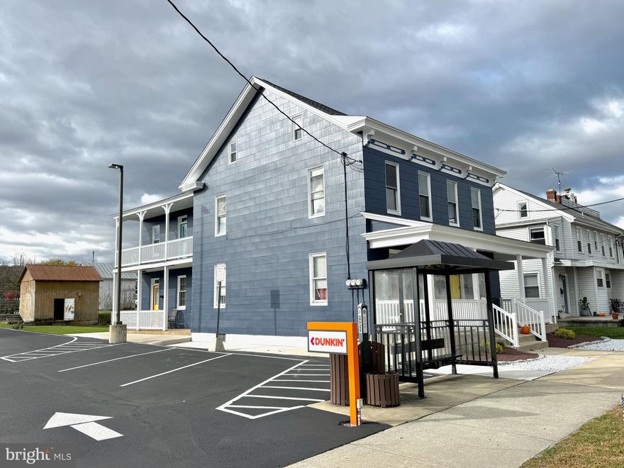 NEWLY Remodeled 2 BR, apartment in the heart of Robesonia.  This rear unit is 2 stories.  The main level features a NEW kitchen with stainless steel appliances, an eating area and pantry, a large living room with new flooring and paint and a storage closet.  The second floor is home to a large bedroom, smaller 2nd bedroom/office and the NEW full bath with beautiful, tiled shower.  The $1450 rent includes water, sewer, trash AND HEAT!  No Smoking Allowed.  A Pet may be allowed on a case by case basis.  Please call to schedule your showing today!