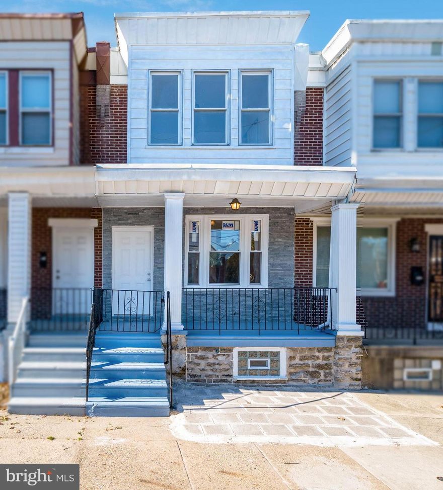 This beautifully updated 3 bedroom, 1.5 bathroom home in the desirable Olney/Upper North Philadelphia area combines modern style with comfortable living. Flooded with natural light throughout, this property features a fresh and spacious layout perfect for families, first-time buyers, or investors looking for a turnkey rental.
               Step inside to an open and airy living and dining area with brand-new luxury flooring, recessed lighting, fresh paint, and a clean modern aesthetic. The stylish new kitchen is the heart of the home—showcasing white shaker cabinets, stainless-steel appliances, tile backsplash, gas range, and plenty of counter space for cooking and entertaining.
               Upstairs you'll find three bright bedrooms with ample closet space and a beautifully updated full bathroom designed with modern tile finishes. A half bath on the main level adds convenience for guests and daily living.
               The finished basement provides bonus space ideal for a family room, playroom, office, gym, or storage, with walk-out access to the backyard. The exterior offers even more potential—whether you want to garden, relax, entertain, or expand your outdoor living area.