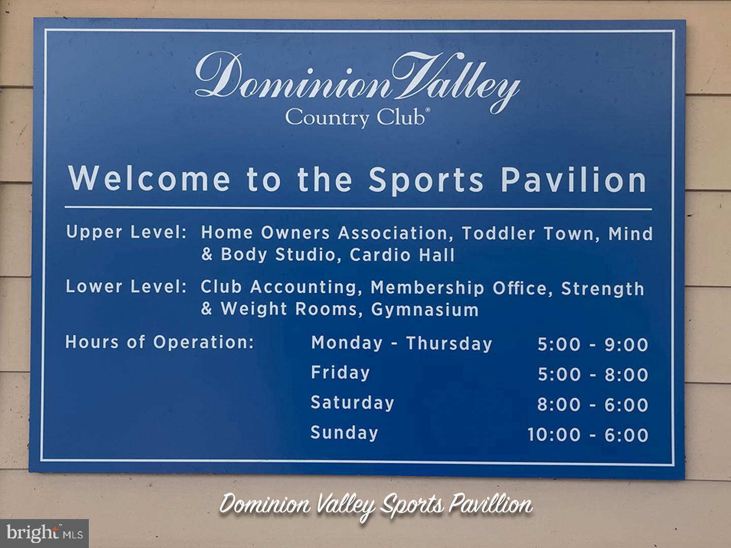 DOMINION VALLEY COUNTRY CLUB - Residential