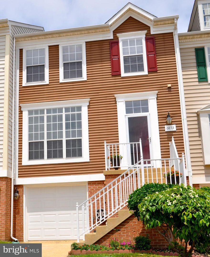 *Just Renovated* For Sale also FX8737936.  Beautiful, light filled , 3 levels Townhouse with Cathedral foyer Ceiling, Formal living, and Separate Dinning room.  Lovely, fully fenced private, brick patio off the kitchen. 1 car garage.  Driveway parking, and lots of guest parking right by the house. Amenities include pool, tennis, club house, walking trails, tot lots & more. Must see!