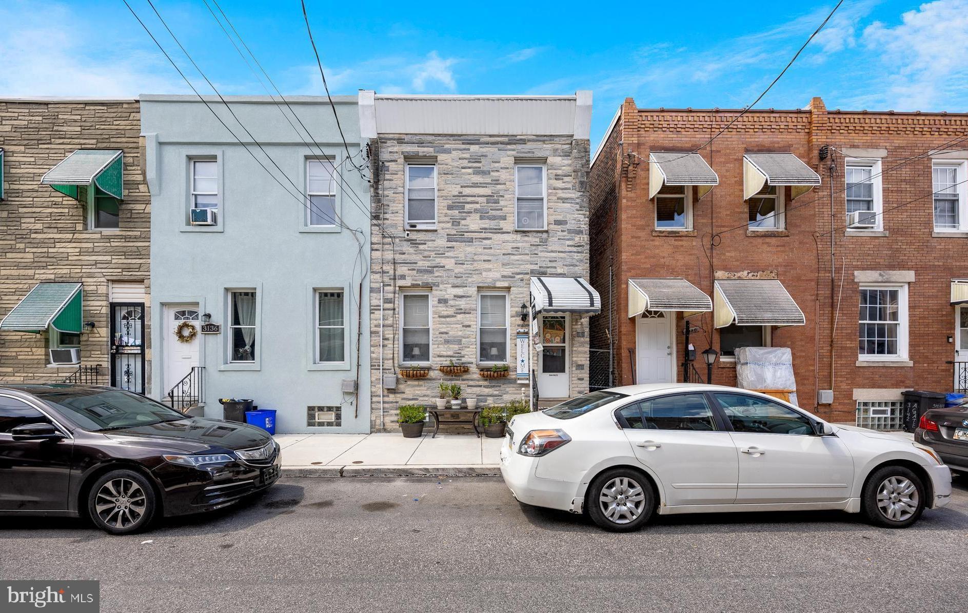 Welcome to 3138 Agate St - A 2 bed, 1.5 bath located in Port Richmond. The main level has an open concept living/dining area that flows into the kitchen, with a door leading to the backyard. Just off the living area is a door offering access to both an unfinished basement and a convenient first-floor half bath with a pocket door. Upstairs includes two bedrooms and a full hall bathroom. This home is tenant occupied by a long term renter who wishes to remain, offering immediate rental income potential for investors.