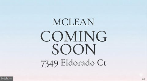 Photo of 7349 Eldorado Court, MCLEAN, VA 22102 (MLS # VAFX2319704)