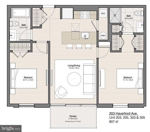 Condo For Rent - 203 Haverford Avenue #205<br/> NARBERTH, PA 19072