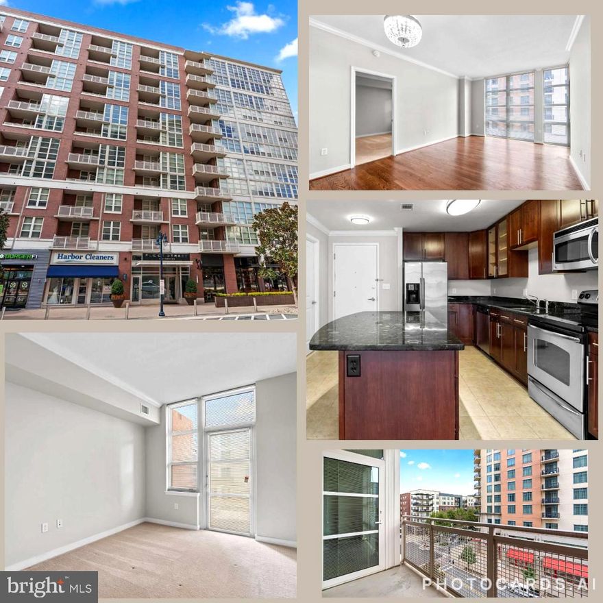 JUST REDUCED BEST PRICE 2-bedroom, 2-bath condo at National Harbor! Includes concierge service, 2-PREMUIM deeded garage parking spaces, and 1-LARGE storage unit. Floor-to-ceiling windows, 2-outdoor spacious balconies, elegant hardwood floors, and upgraded crown molding throughout complete with a STUNNING designer chandelier. 2-MASTER SUITES, each with generous size closet and en suite bathroom. A level of sophistication that sets this condo apart from the others. The updated eat-in kitchen features granite countertops, a spacious island, and stainless steel appliances. Close to dining, shopping, and major commuting routes, this condo offers a lifestyle of comfort and ease, with access to the Westin Hotel fitness center and stunning harbor views. Don't miss out, this one will surely go quick!