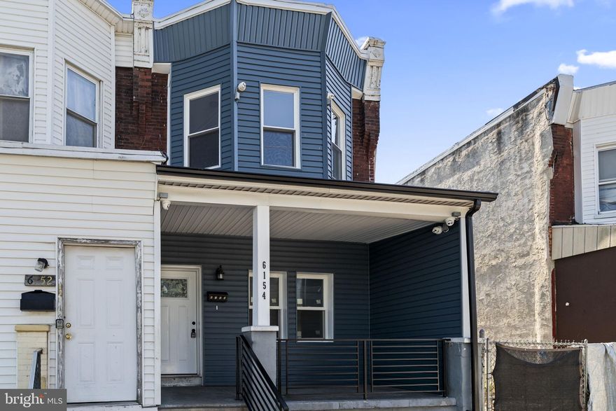 Welcome to 6154 Kingsessing Ave in the heart of Southwest Philadelphia — a freshly updated home that combines modern touches with classic charm, with High Tech 360 Monitoring system ($3000 in value) and all new appliances and windows.  This home won’t stay on the market for long.

Step inside and immediately feel the difference. This home has been recently refreshed with stylish upgrades throughout, offering a clean, contemporary feel while maintaining its warm, inviting character. From the moment you walk in, you’ll notice the attention to detail — updated finishes, improved lighting, and a layout designed for comfortable everyday living.

The main living space is bright and open, perfect for relaxing or entertaining. The kitchen has been recently upgraded with modern layout and creative design, and providing both functionality and style for cooking and gathering. Upstairs, you’ll find well-sized bedrooms with ample natural light, creating peaceful retreats for rest and privacy.

Whether you’re a first-time buyer or looking to expand your investment portfolio, this property checks all the boxes — location, updates, and value.

-Conveniently located near public transportation, schools, parks, and shopping, making daily life easy and accessible.

-Homes like this — updated, affordable, and move-in ready — are in high demand and go fast. Schedule your showing today before someone else claims it!