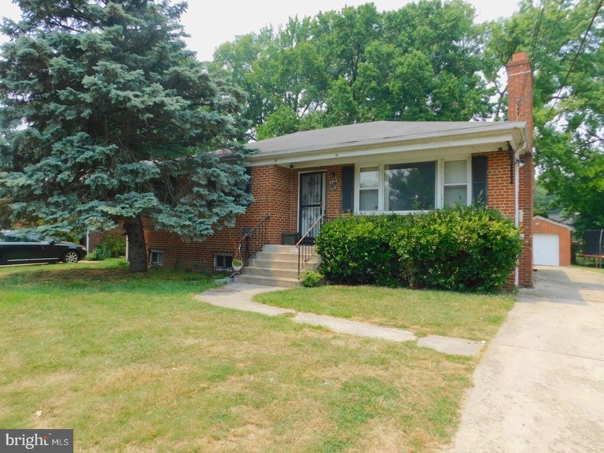 Priced To Sell Fast! Renovate & Resell, Buy & Hold, or Move-In and Build Some Sweat Equity. Desirable Solid Brick Rambler with Detached 1 Car Garage, Spacious Kitchen, Spacious Bedrooms, Hardwood Floors, Fireplace, Fenced Backyard, Much More!!  Just Waiting For Your Personal Cosmetics to Make it Shine. Close to Schools, Shopping and Commuter Routes.  This Will Not Last! Sold As-Is.