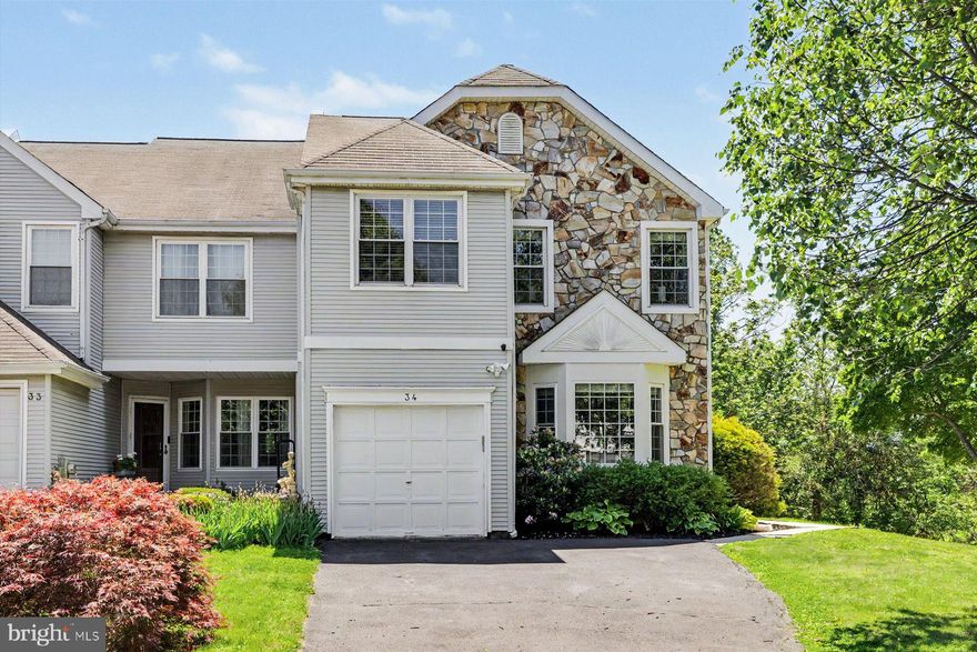 Welcome to this beautifully updated end-unit townhome in the sought-after Hill Haven community, located within the award-winning Council Rock School District. This spacious home offers 3 bedrooms, 2.5 baths, and a fully finished basement designed for both everyday living and entertaining. The main level features an open layout with thoughtful updates throughout and easy access to a newer deck, perfect for relaxing or hosting guests. Upstairs, the primary suite includes a private bath with a soaking tub and separate stall shower for a true retreat experience. The finished basement adds exceptional living space, complete with a built-in bar, a dedicated room currently used as a home gym, and ample storage.
Enjoy a prime location just minutes from Newtown’s vibrant downtown, with convenient access to Interstate 95, shopping, dining, and entertainment. A rare opportunity to own a move-in-ready home in one of the area’s most desirable communities.