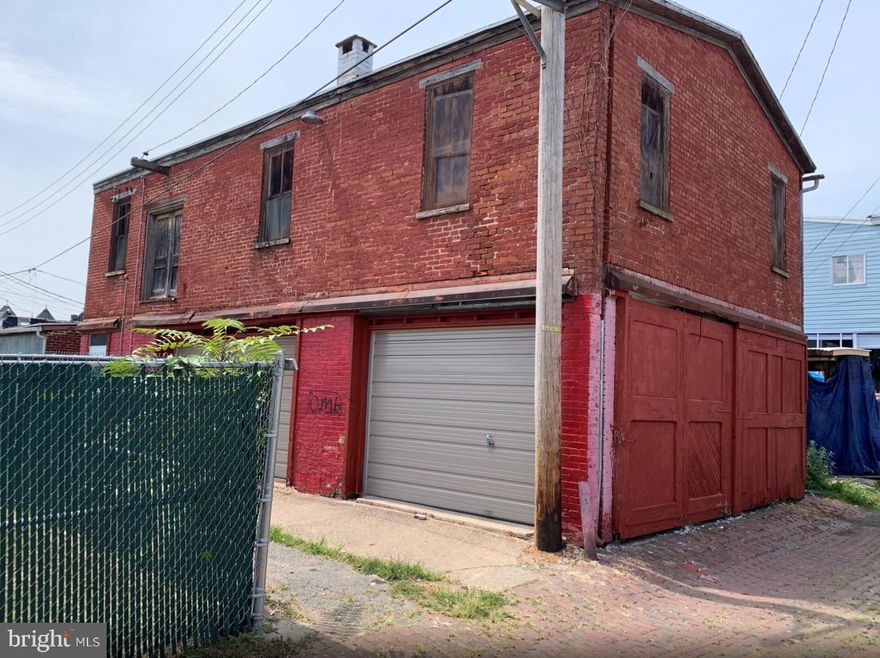 635 Rear Weiser Street, Reading PA is a versatile two-story brick building with multiple overhead doors, ideally suited for light industrial or commercial storage use. This standalone structure offers a functional layout, solid construction, and utility connections for electric, water, and sewer—making it an ideal low-maintenance addition to any portfolio.

Current income is $8,100 with a net operating income (NOI) of $6,679.47, reflecting a strong 8.9% CAP rate. Pro forma projections show income of $9,500 and an NOI of $7,600, pushing the pro forma CAP rate to 10.1%. With low overhead and steady demand for industrial storage, this property offers dependable cash flow and room for upside.

Additional properties in the portfolio include:
826 Hampden – 17 units
824 Ritter – 13 units
511 Birch – 10 units
340 Locust – 18 units
333 Lombard – 34 units
1536 Haak – 36 units
625 N. 13th – 22 units
1128 Pike – 34 units
1200 N 9th Street – 66 units
306 N 13th Street – 1 unit
1541 Fairview – 8 units
635-R Weiser – 1 unit
521 S 16th Street – 10 units
328 Chestnut – 8 units
1214 Weimer – 10 units
741 Church – 12 units
330 Robeson - 1015 Rose – 96 units
364 Blair – 86 units