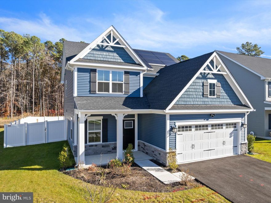 Welcome to 303 Pathfinder Circle, located in the highly desirable and now sold-out, Perrys Retreat community. This home is the sought-after “Ballenger” model, offering 4 bedrooms, 2.5 bathrooms, and a beautifully open floor plan. Backing to trees and featuring a newly fenced-in backyard, the property provides both privacy and space to enjoy the outdoors. Step inside from the covered front porch and you’ll find a versatile office/flex space that flows seamlessly into the kitchen. The kitchen is truly stunning, showcasing upgraded cabinetry, quartz countertops, and stainless steel appliances. It opens to a spacious family room, perfect for gatherings and entertaining. Upstairs, you’ll discover four bedrooms, a conveniently located laundry room, and a primary suite with oversized closets. The primary bathroom includes double sinks with quartz countertops and a generously sized walk-in shower. Concerned about rising energy costs? Not with this home, solar panels ensure your energy expenses remain predictable and affordable. This property held one of the last approved solar contracts in the neighborhood.

Move-in ready and loaded with upgrades, this home has everything you’ve been looking for. Don’t miss it!