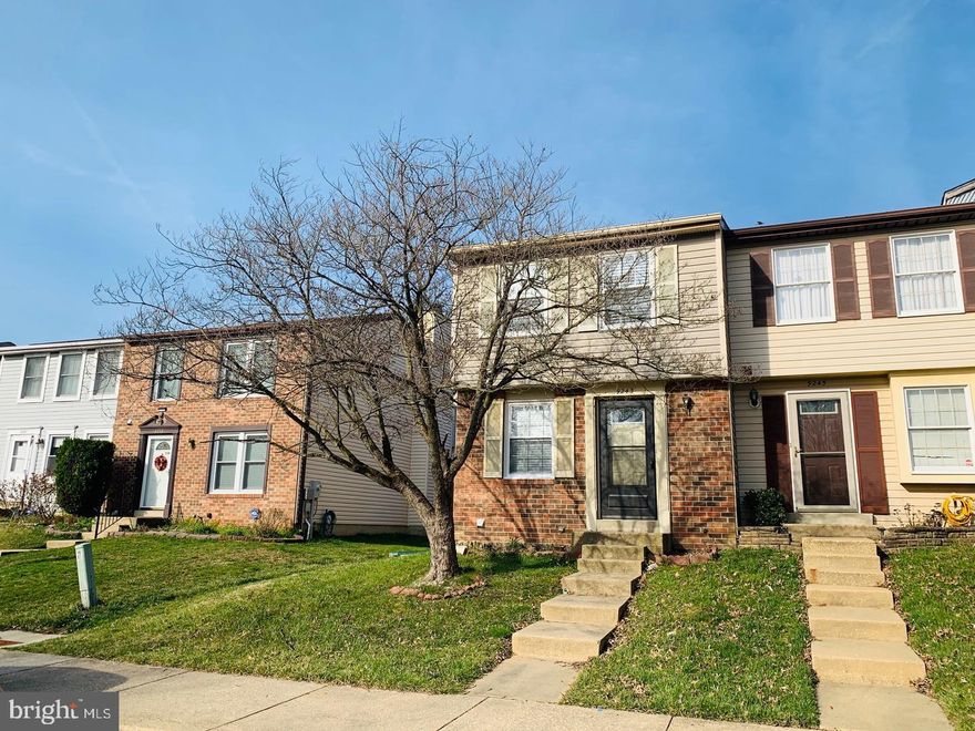 Great, renovated house, Laurel Howard County! So much updated! End of unit townhouse, great back yard with fence around, 2 bedrooms with 1.5 bathrooms and finished basement use as 3rd room