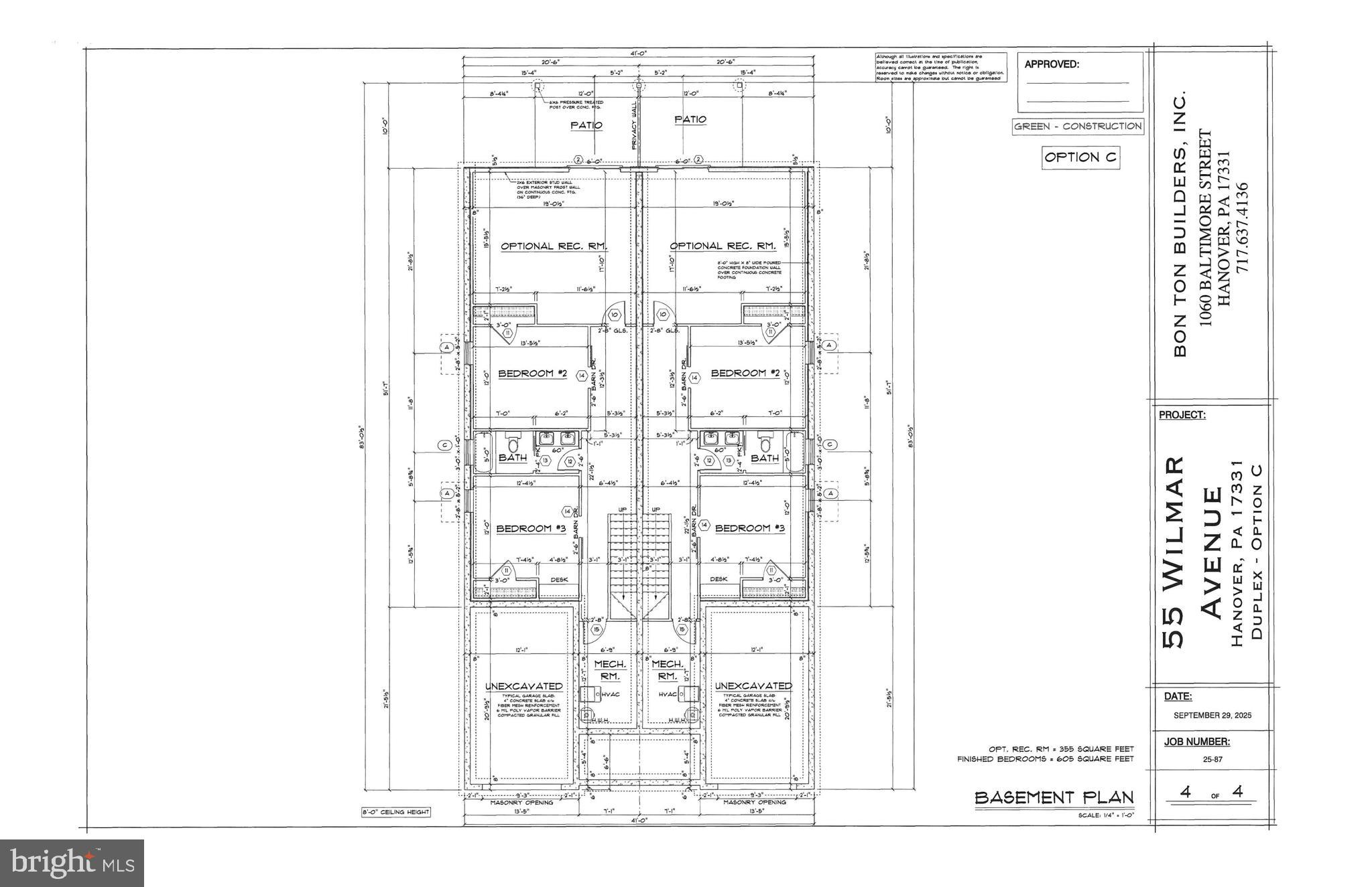 NONE AVAILABLE - Residential